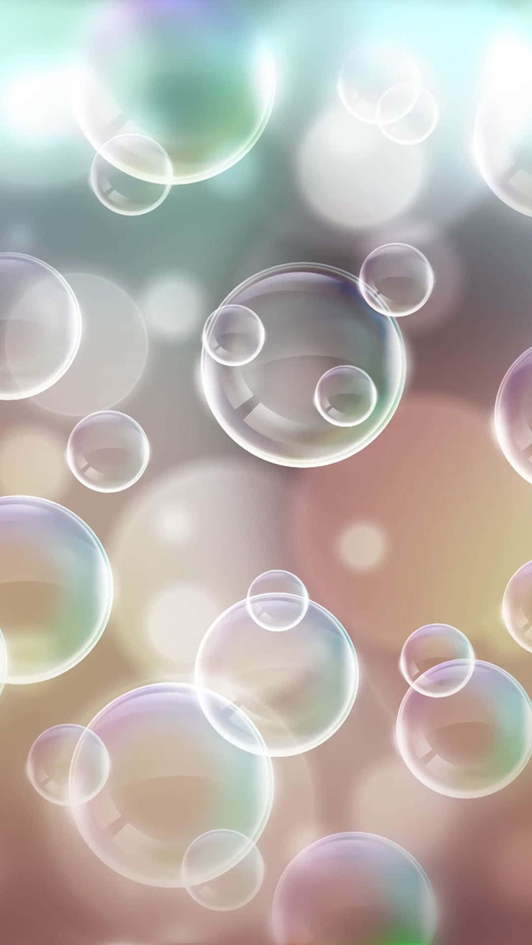 Soap Bubbles On A Background Background