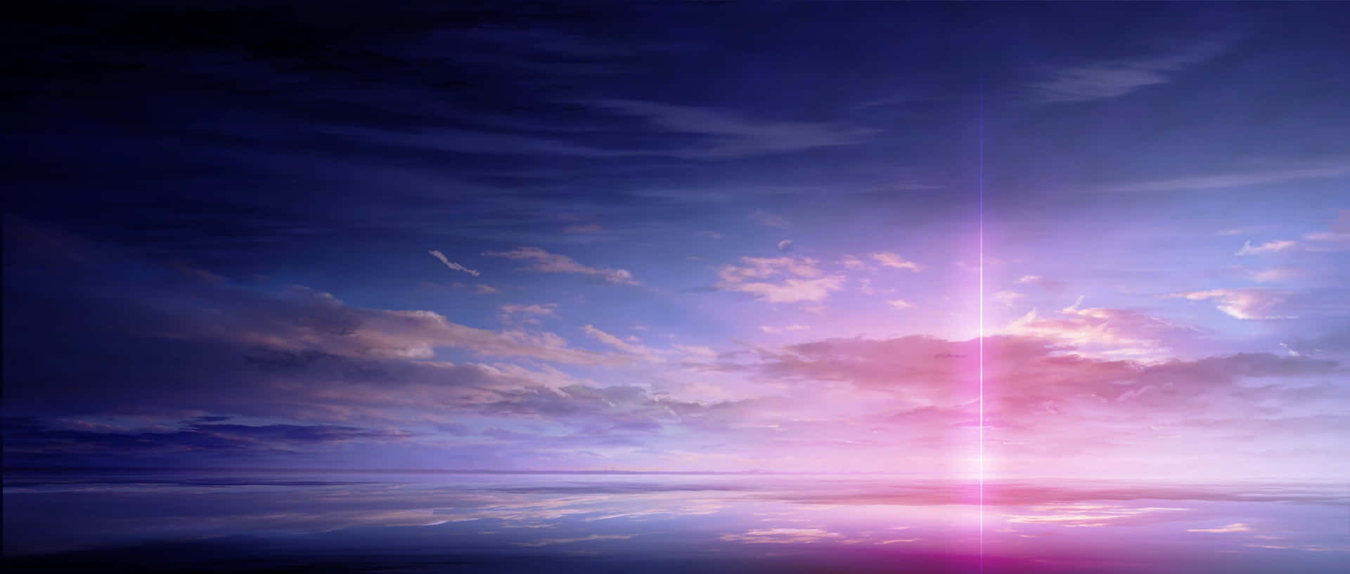 Soar Over Breathtaking Skies In Anime Sky Background