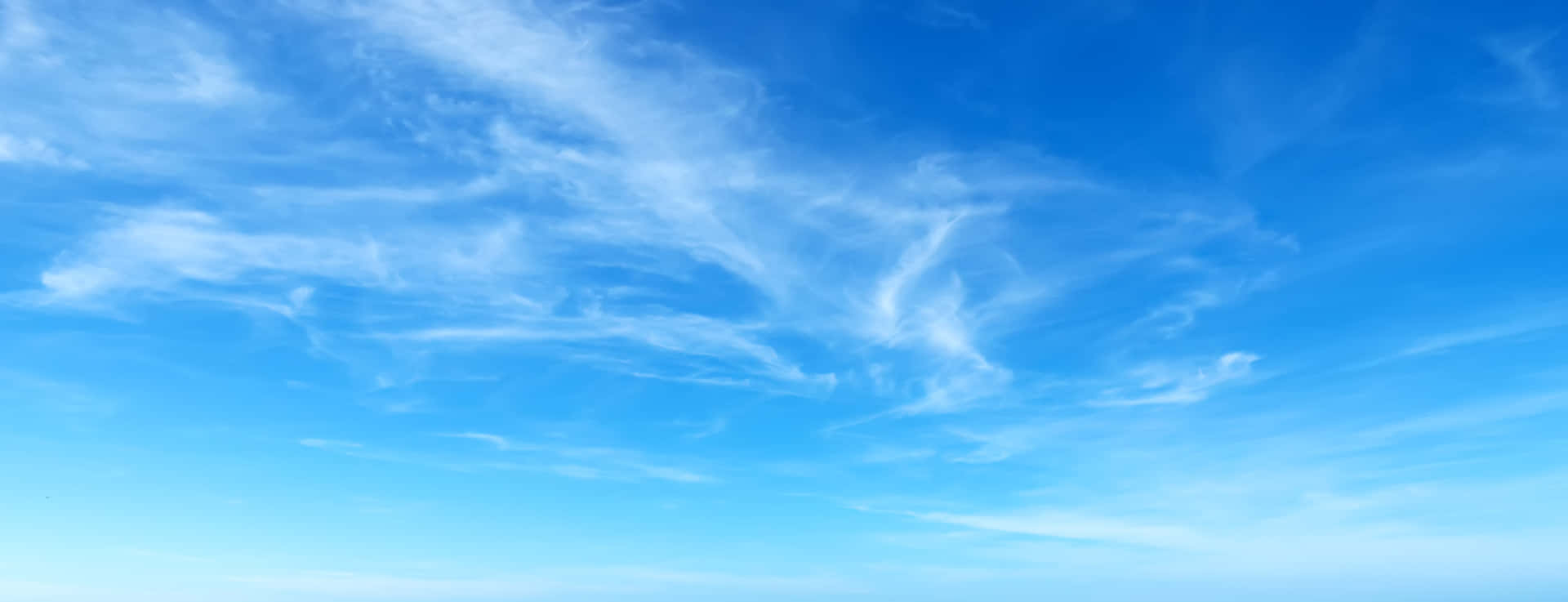 Soar Through Heavenly Blue Skies Background