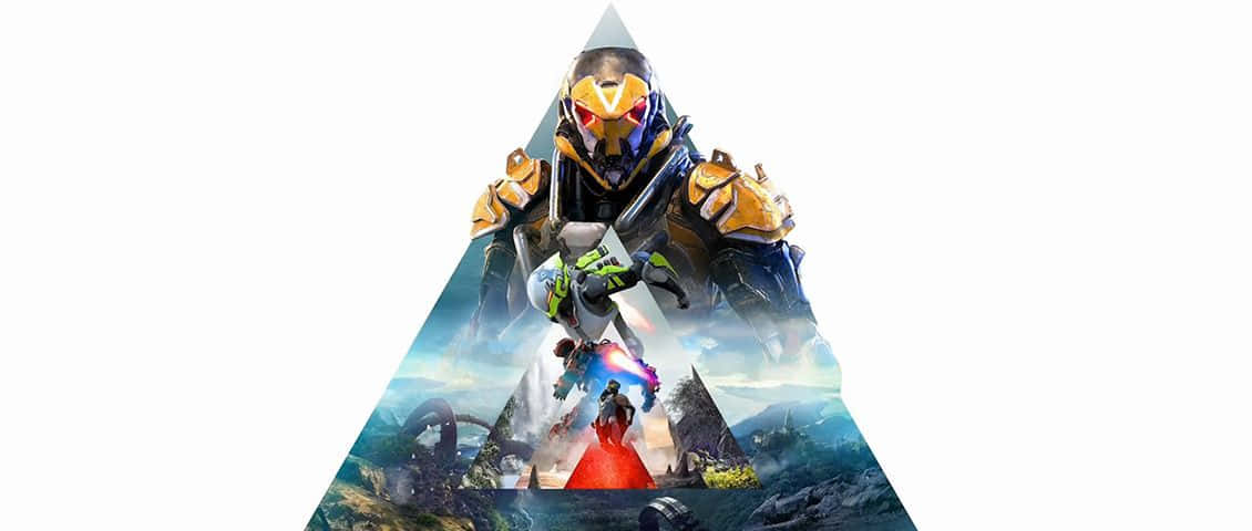 Soar Through The Skies With Anthem Background