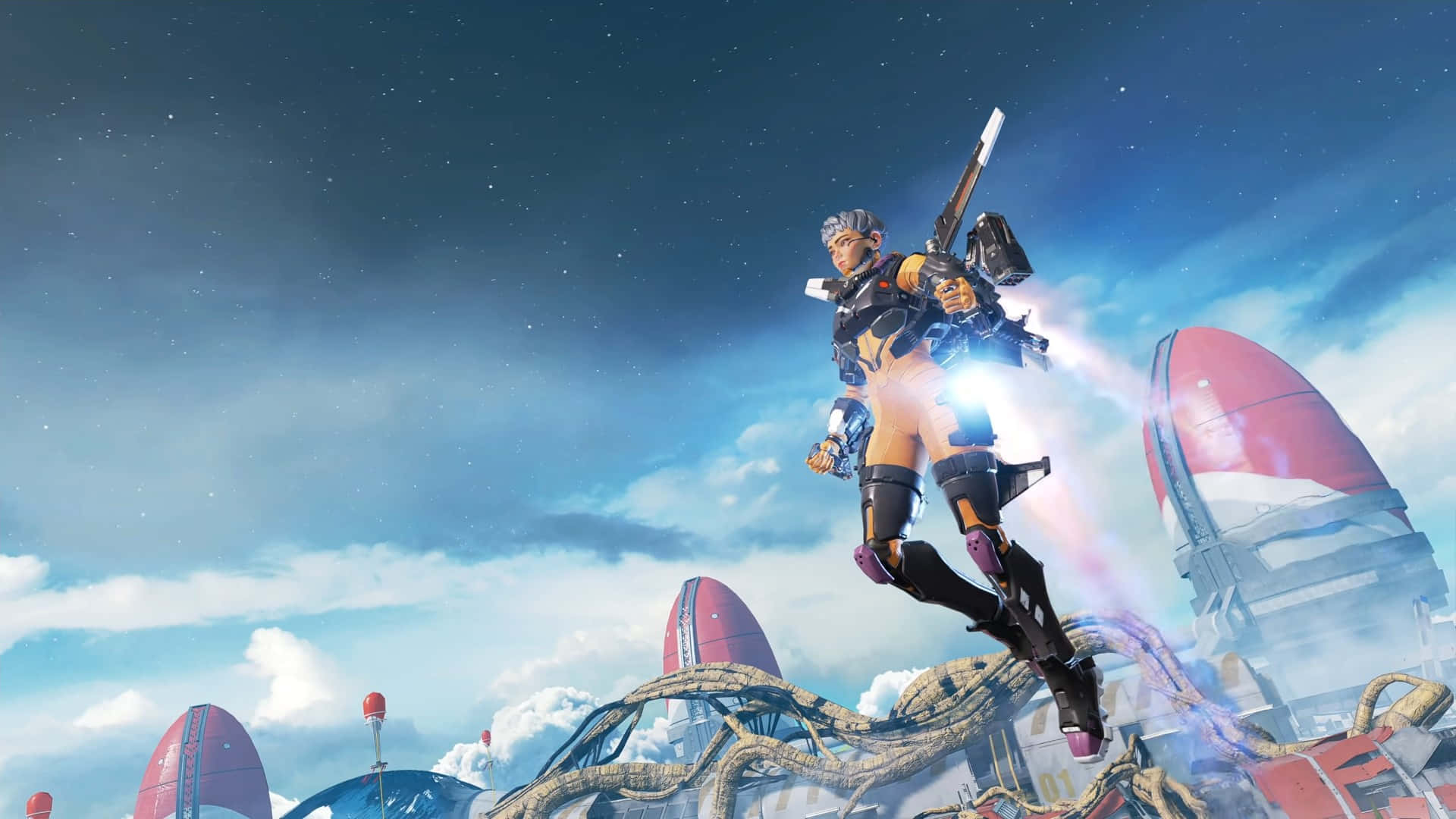 Soar Through The Skies With Valkyrie In Apex Legends