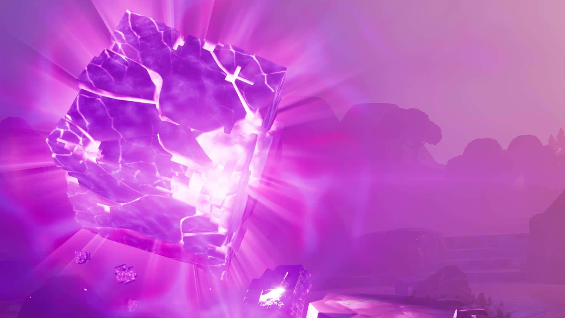 Soar Through The Sky In Style With The New Fortnite Purple Glider! Background
