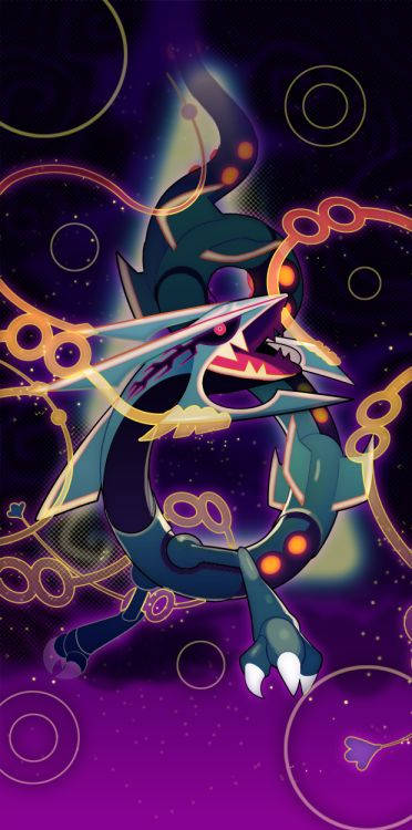 Soar With The Legendary Dragon - Rayquaza