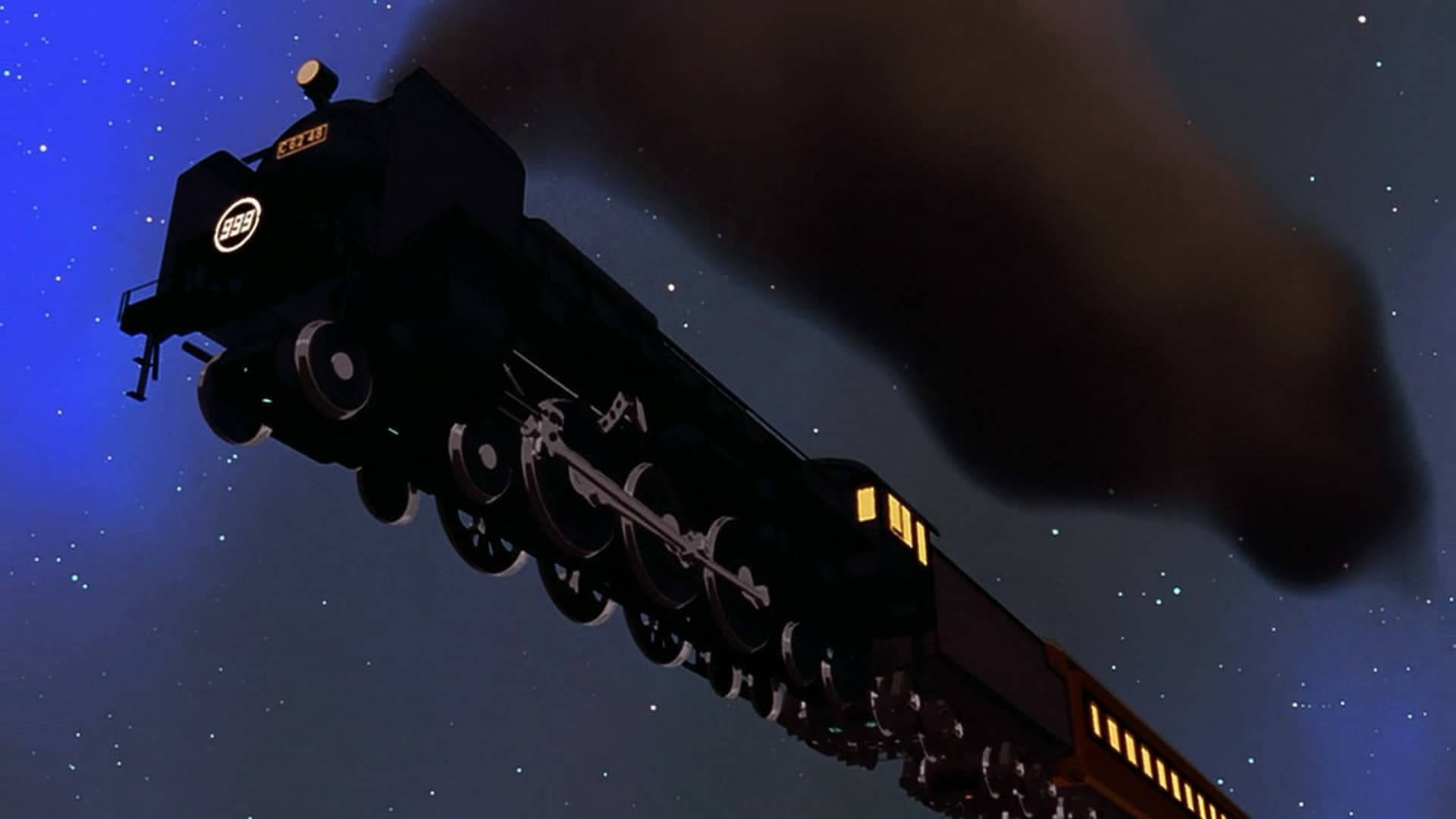 Soaring Galaxy Express 999 Background