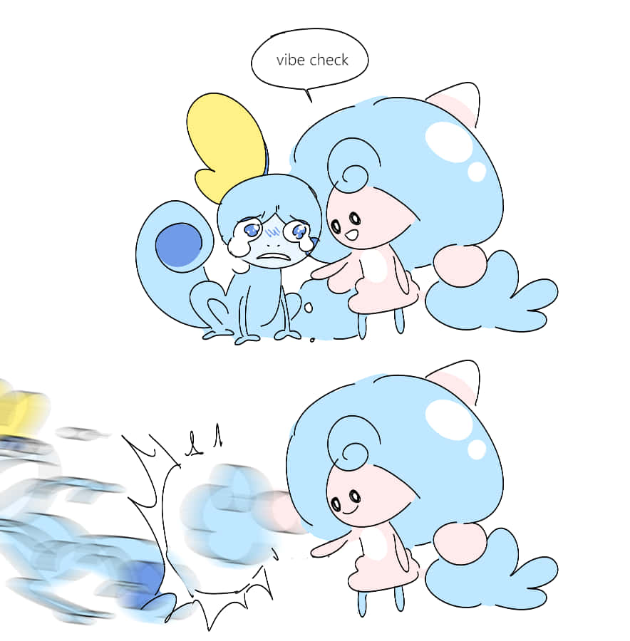 Sobble And Hattrem Background