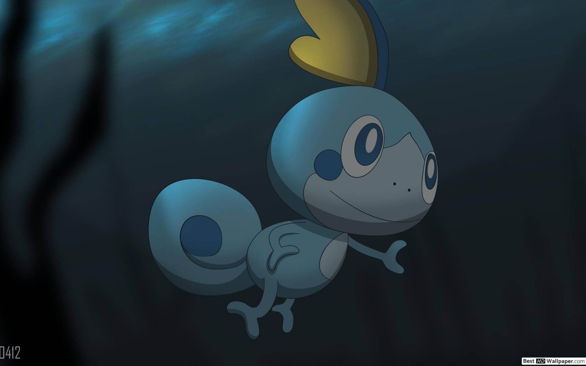 Sobble In Pokemon Sword And Shield Background