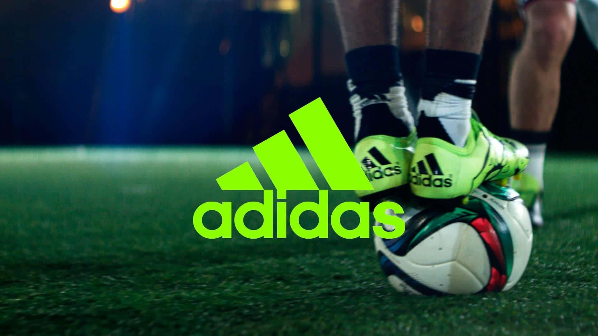 Soccer Aesthetic Adidas Logo Background