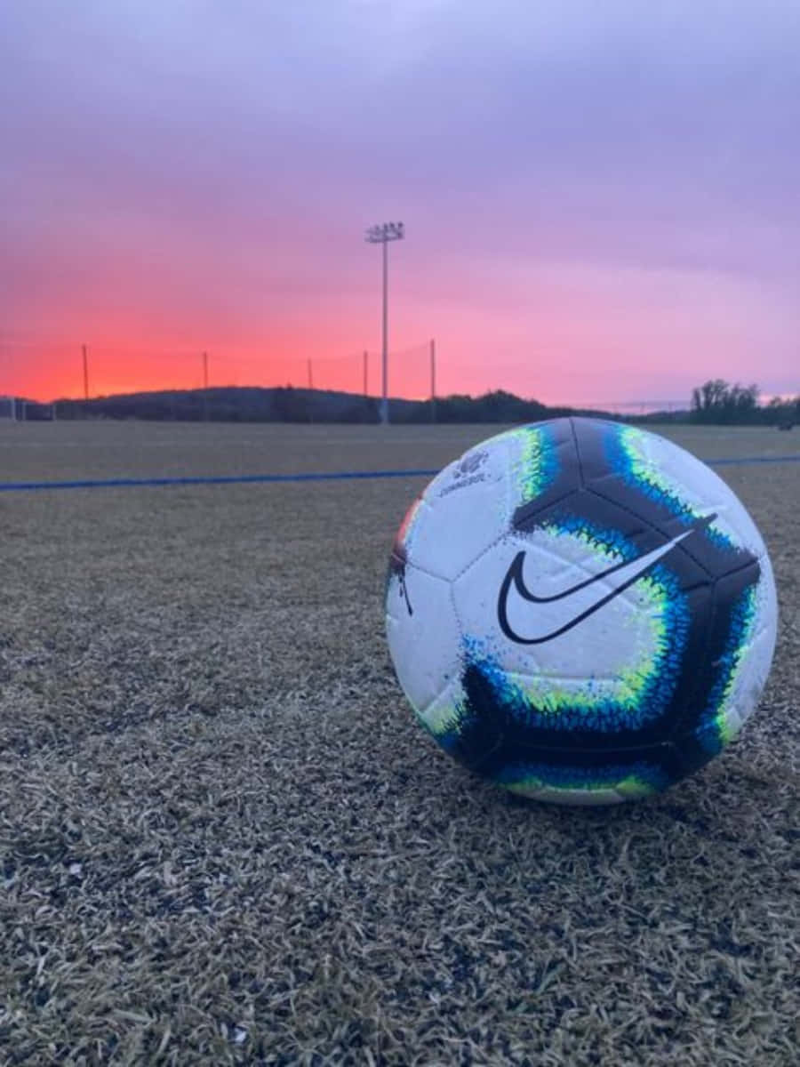 Soccer Aesthetic Nike Ball Background