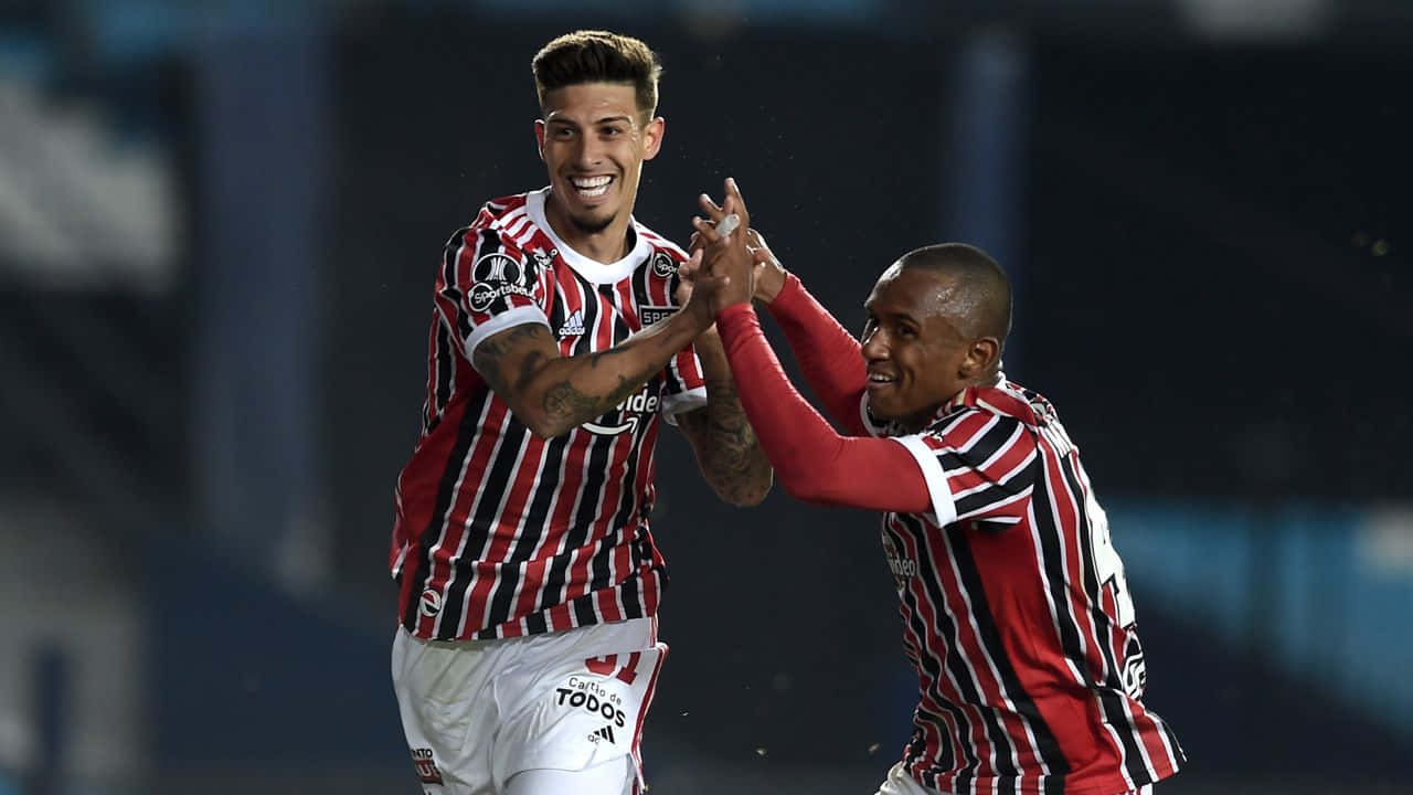 Soccer Celebration Emiliano Rigoni Background