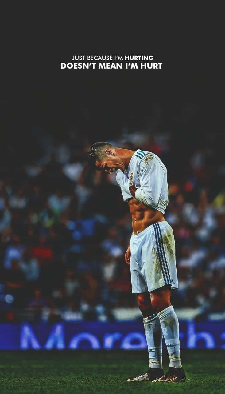 Soccer Hurting Quotes Background