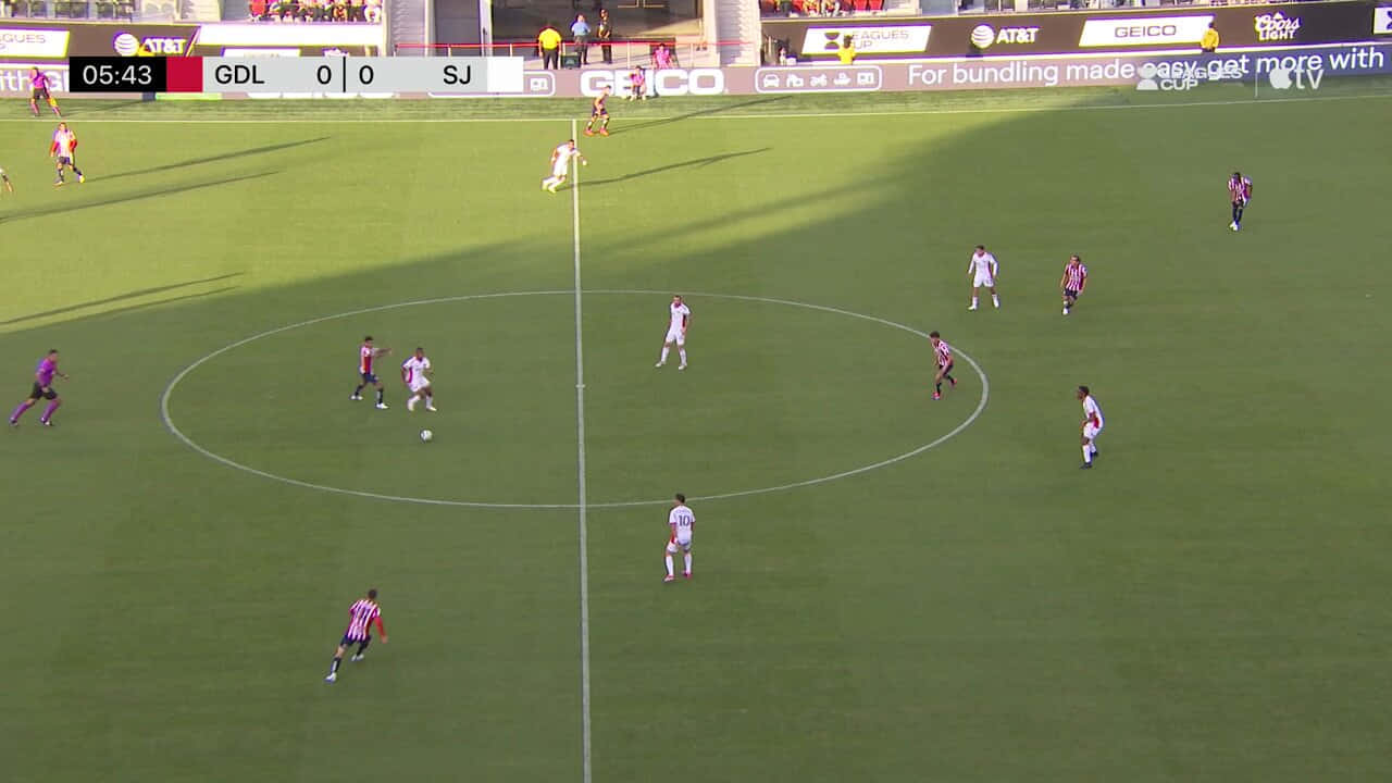 Soccer Match Action G D Lvs S J