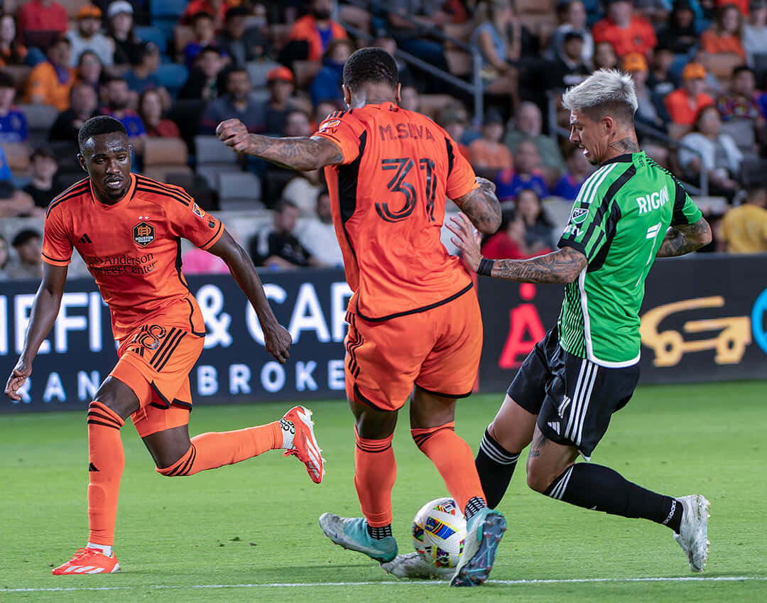 Soccer Match Intensity Action Background