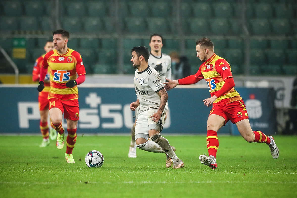 Soccer Match Intensity Background