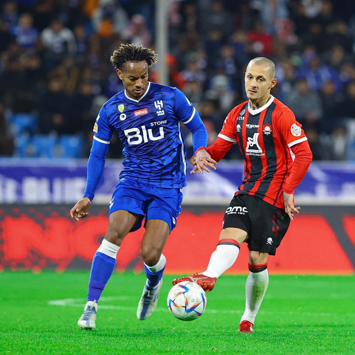 Soccer Match Intensity Background