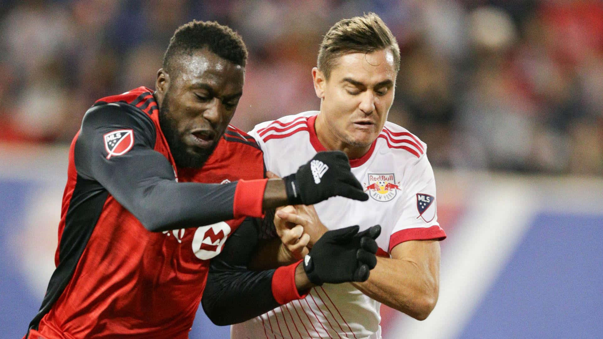 Soccer Player Aaron Long And Jozy Altidore Background