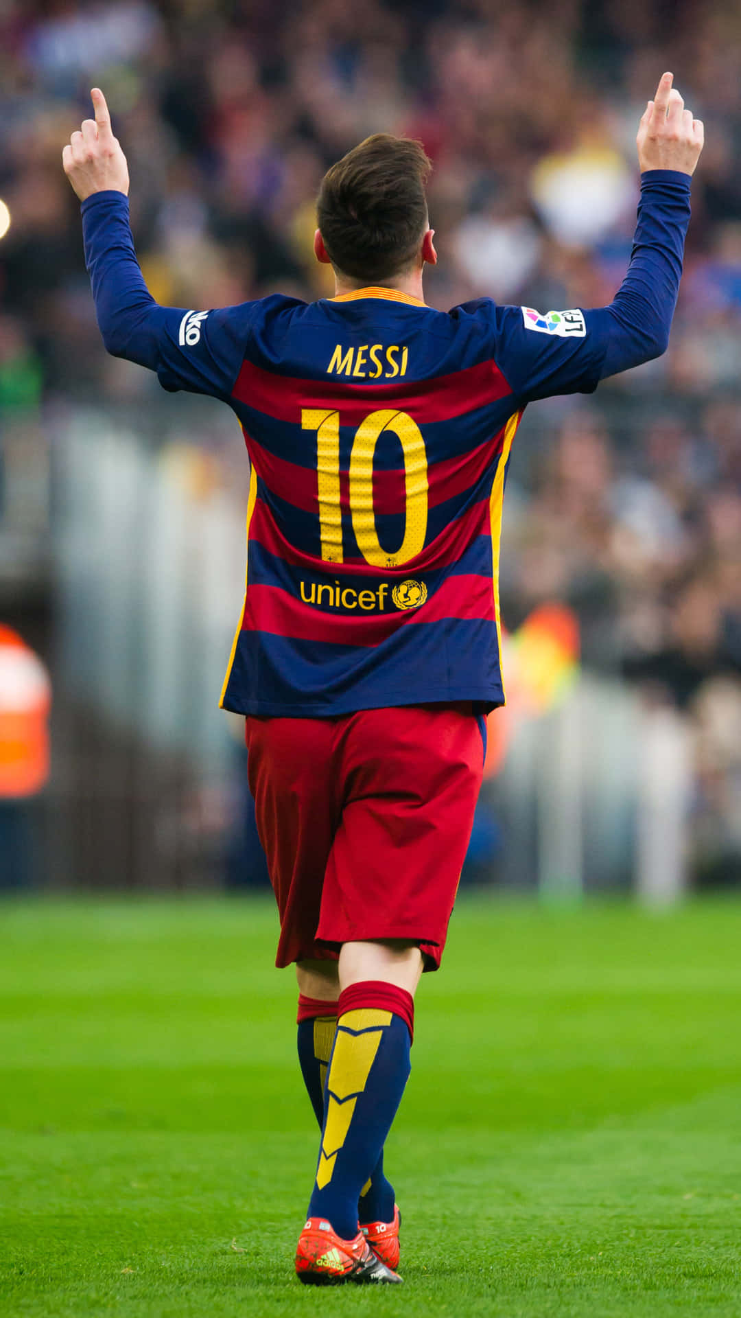 Soccer_ Player_ Celebrating_ Goal Background