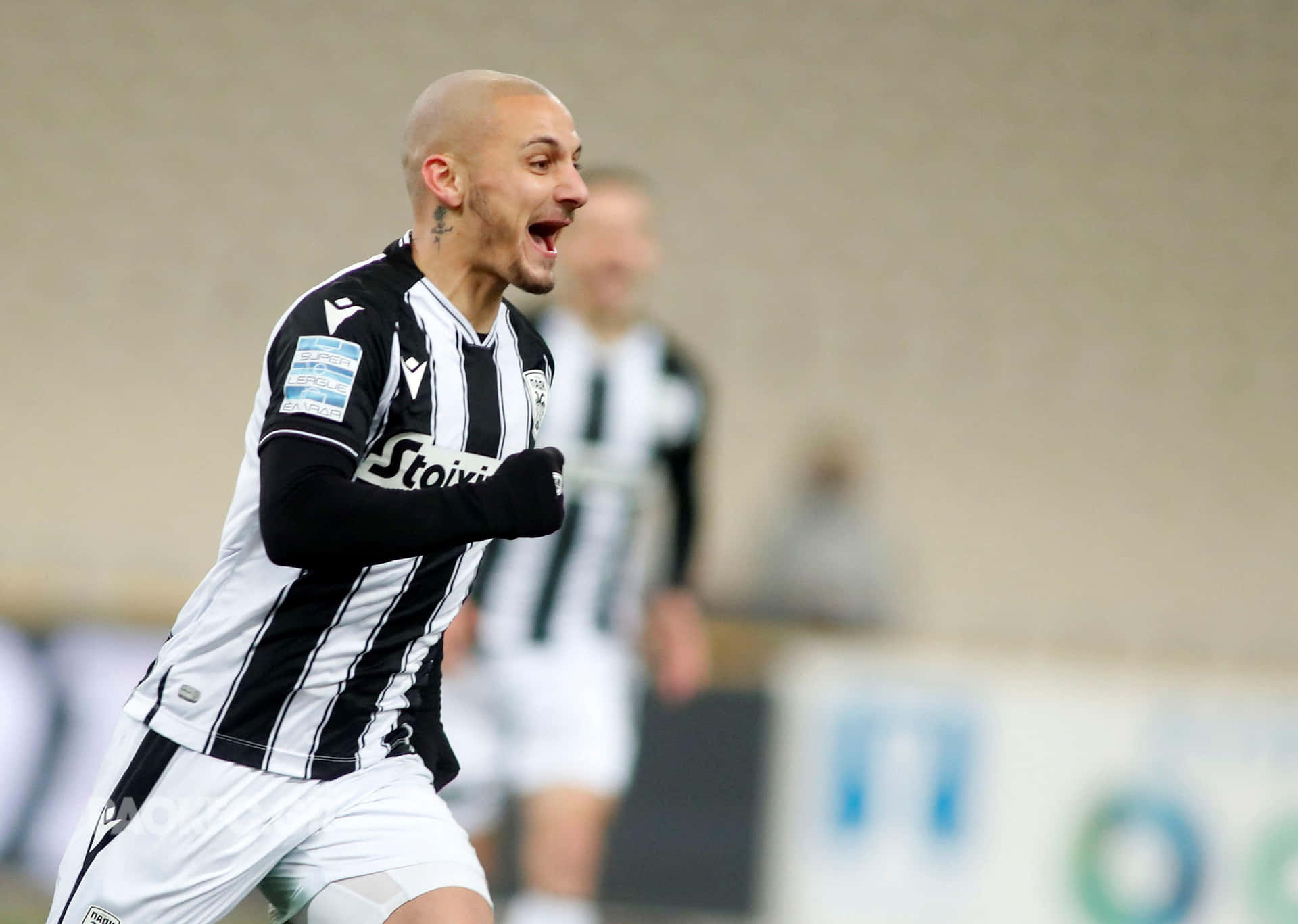 Soccer Player Celebration Moment