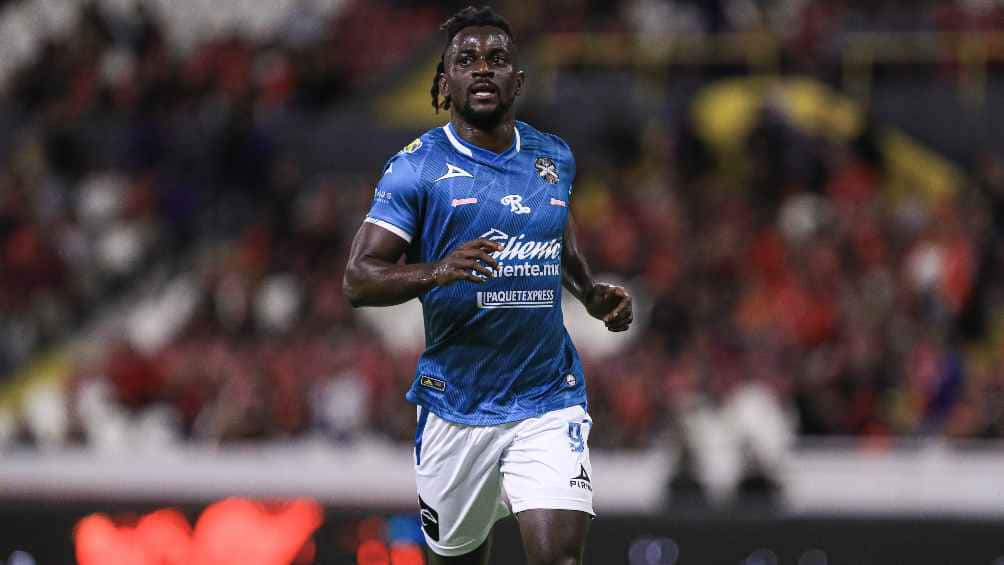 Soccer_ Player_in_ Action_ During_ Match Background
