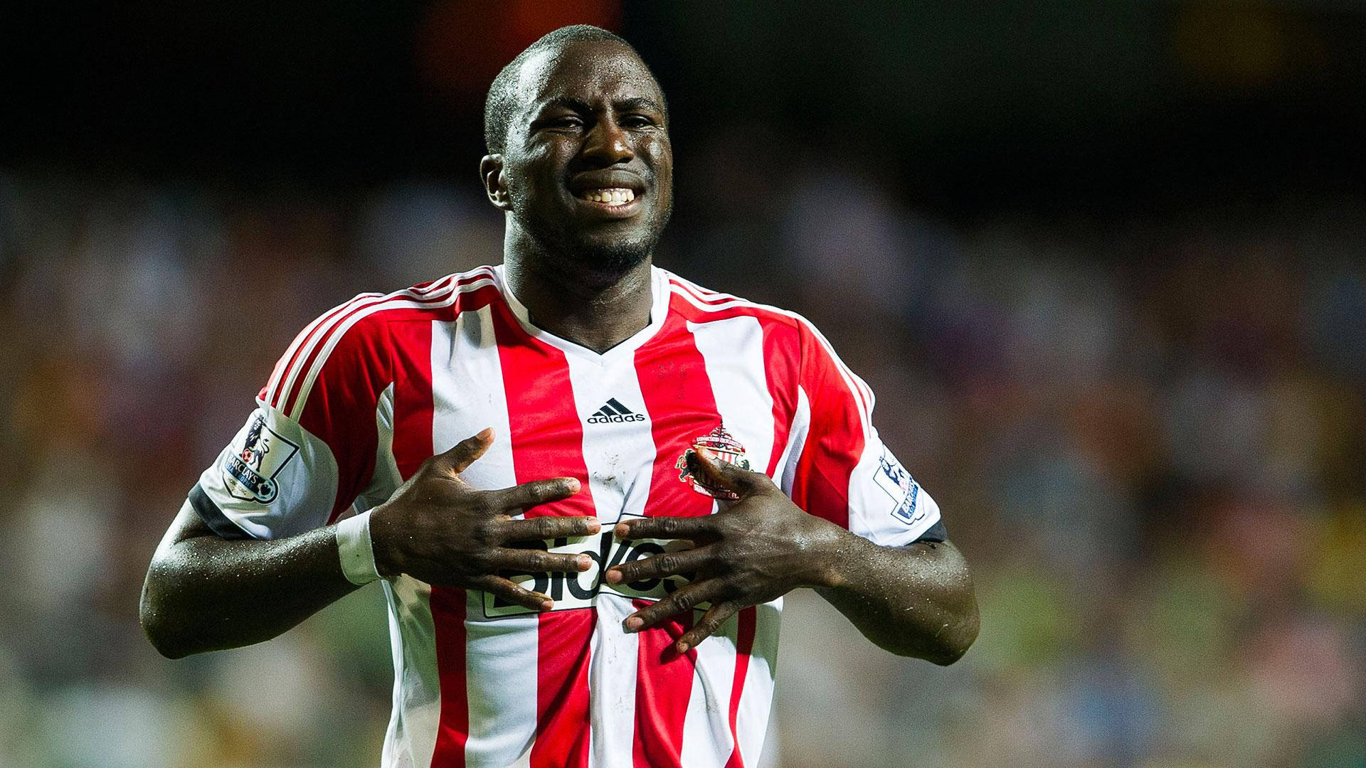 Soccer Player Jozy Altidore Emotional Background