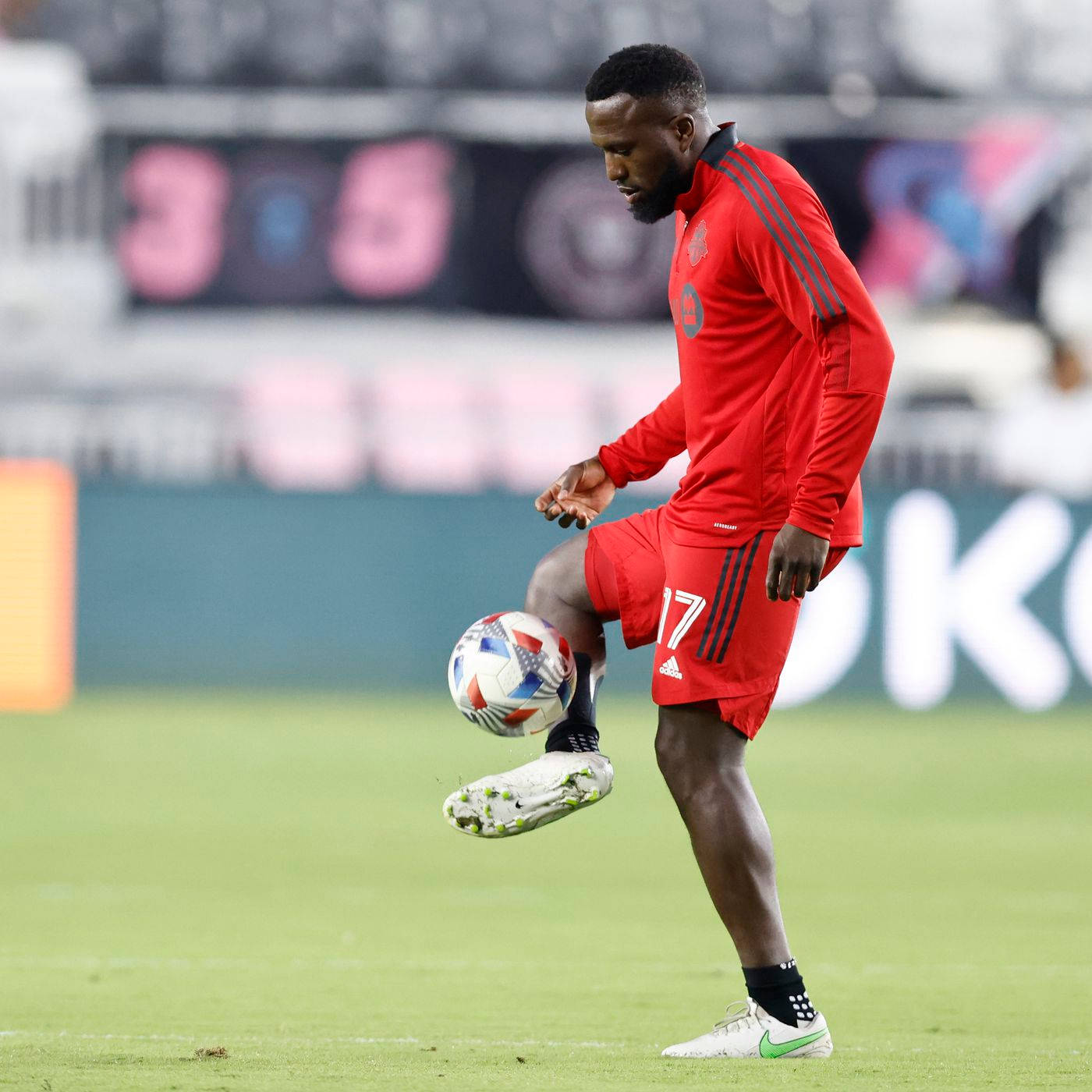 Soccer Player Jozy Altidore Kick Ups