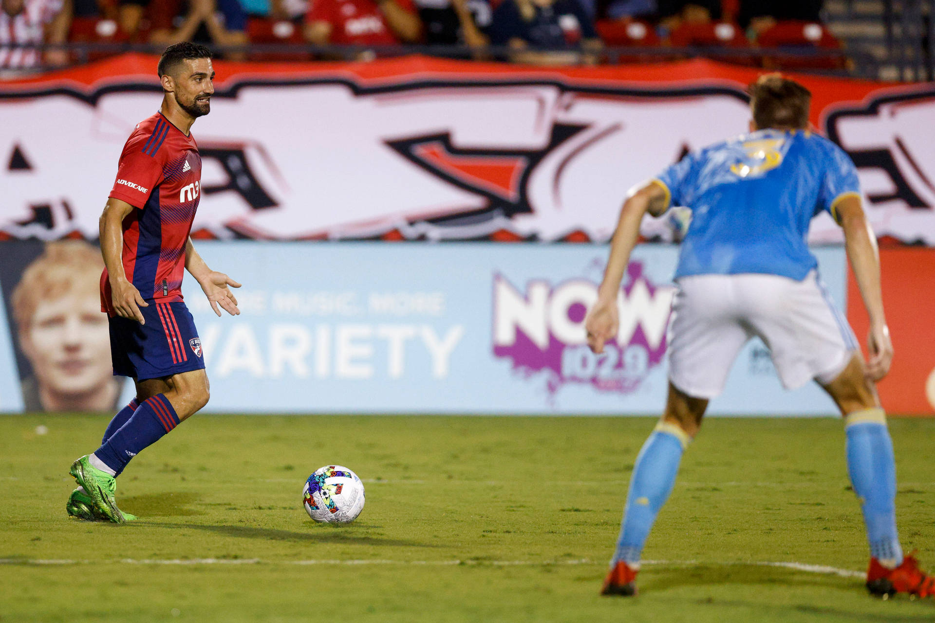 Soccer Player Sebastian Lletget Background