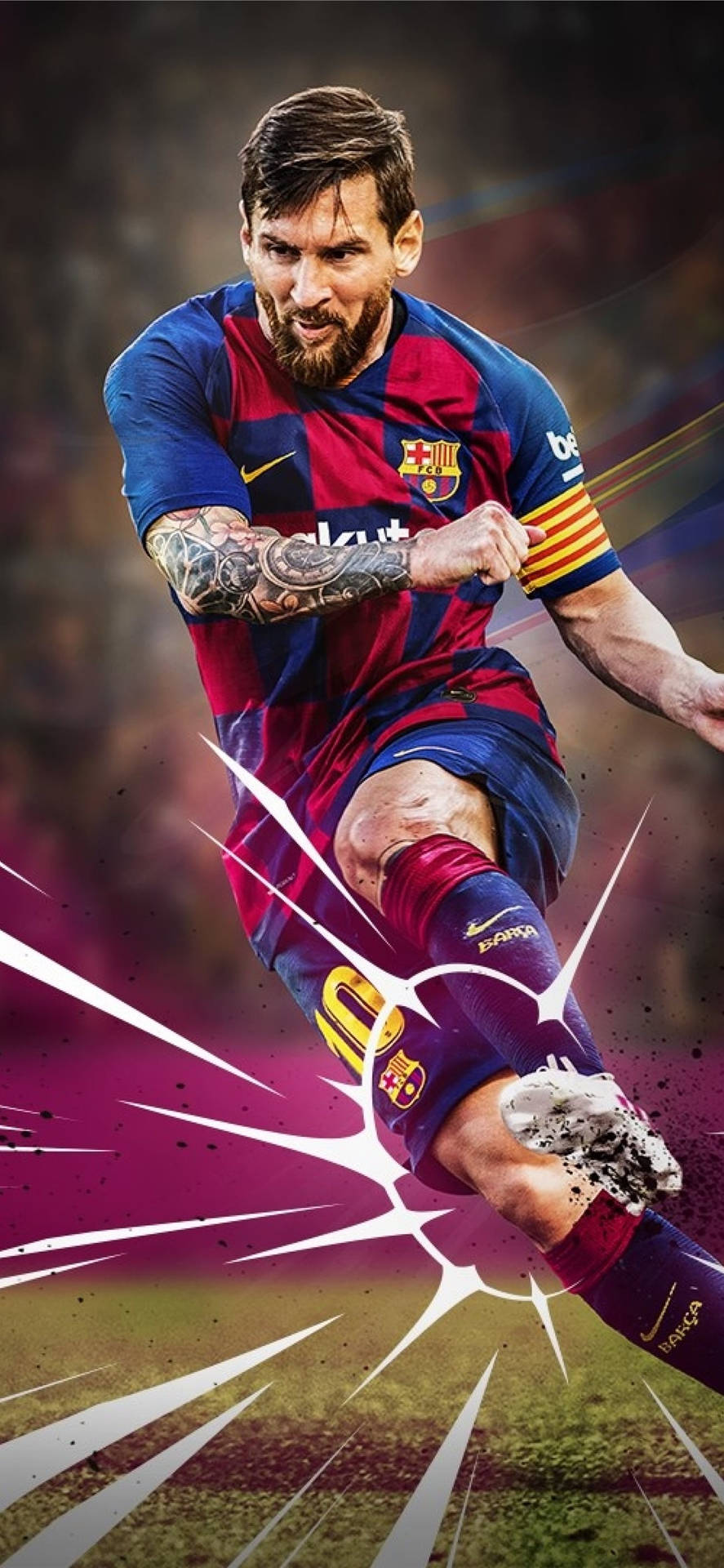 Soccer Players Lionel Messi Background