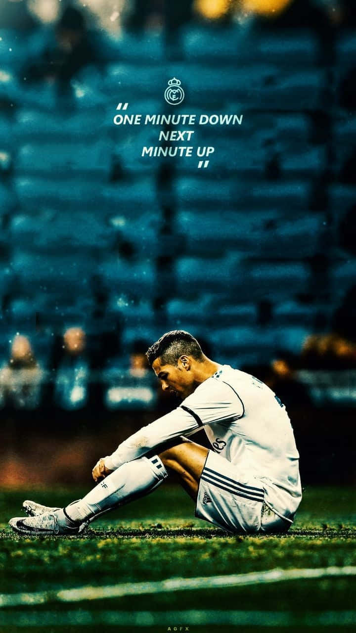Soccer Quotes One Minute Background