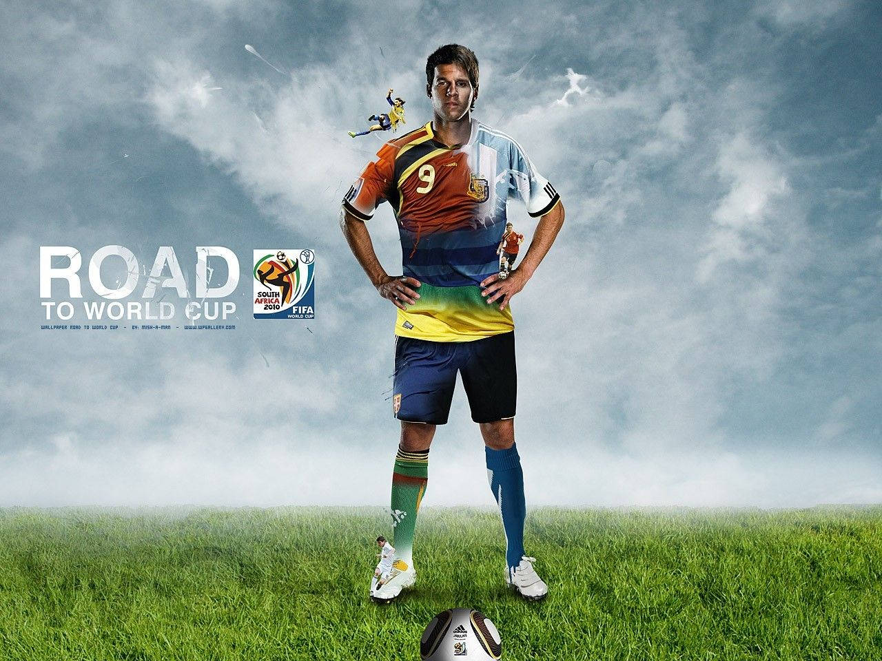 Soccer World Cup Artwork Background
