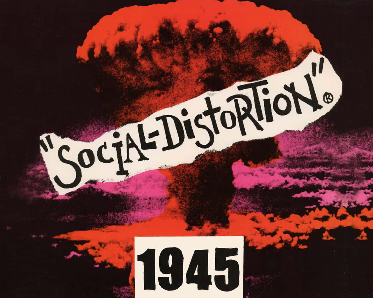 Social Distortion 1945 Covert Art Background
