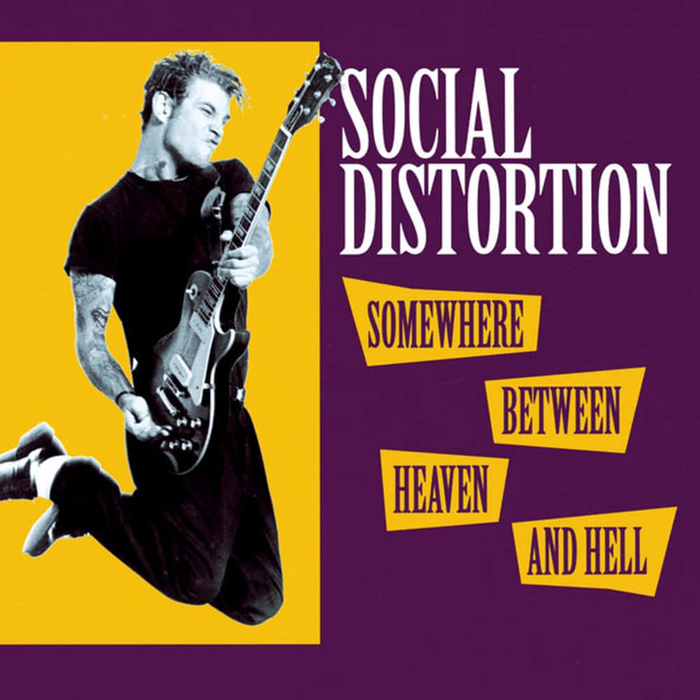 Social Distortion Somewhere Between Heaven And Hell Background