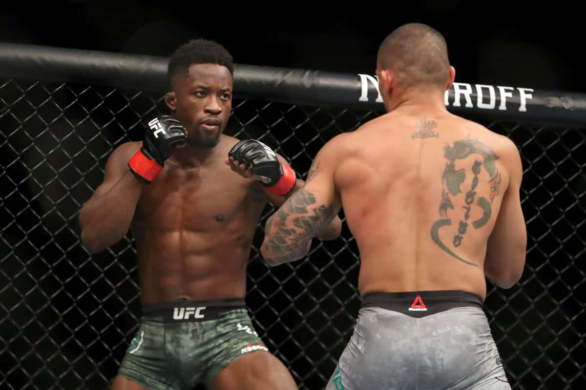 Sodiq Yusuff In Fighting Stance