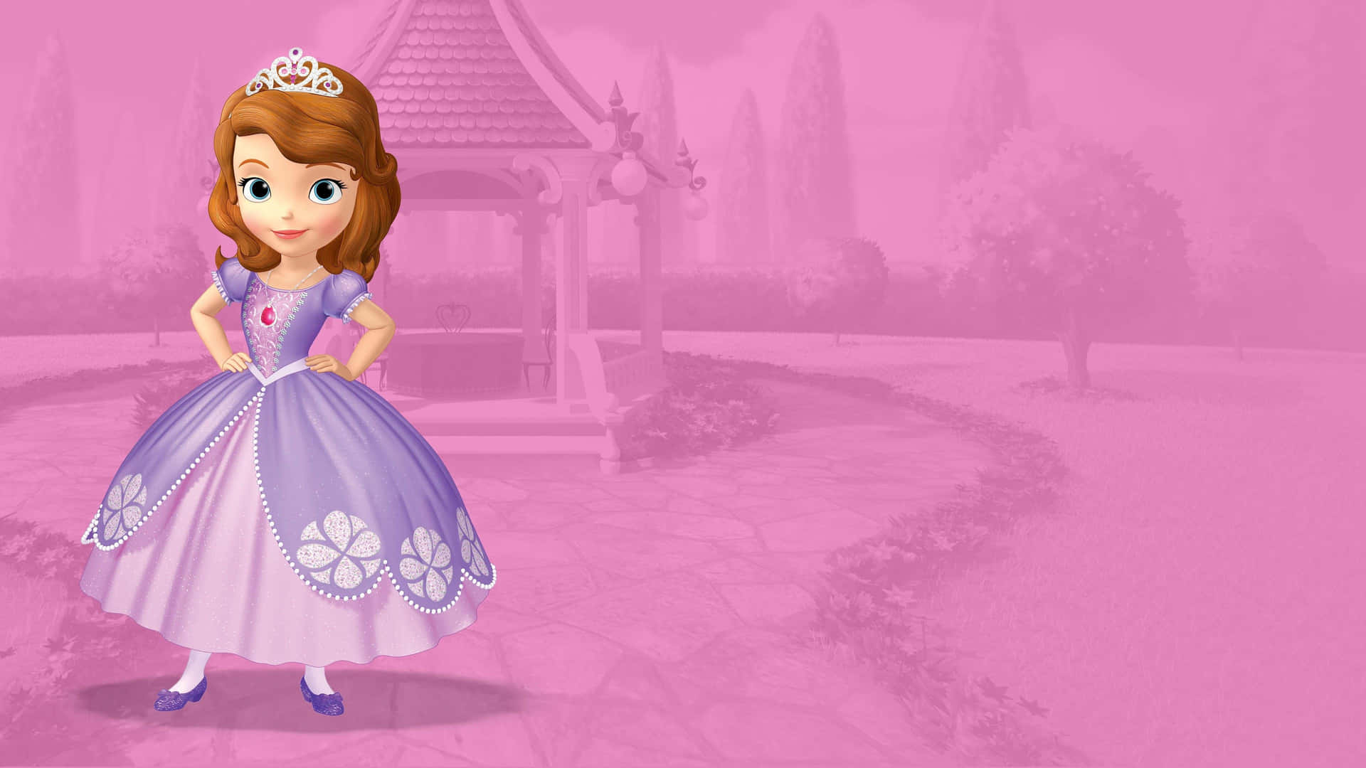 Sofia The First - Ready For Any Adventure Background