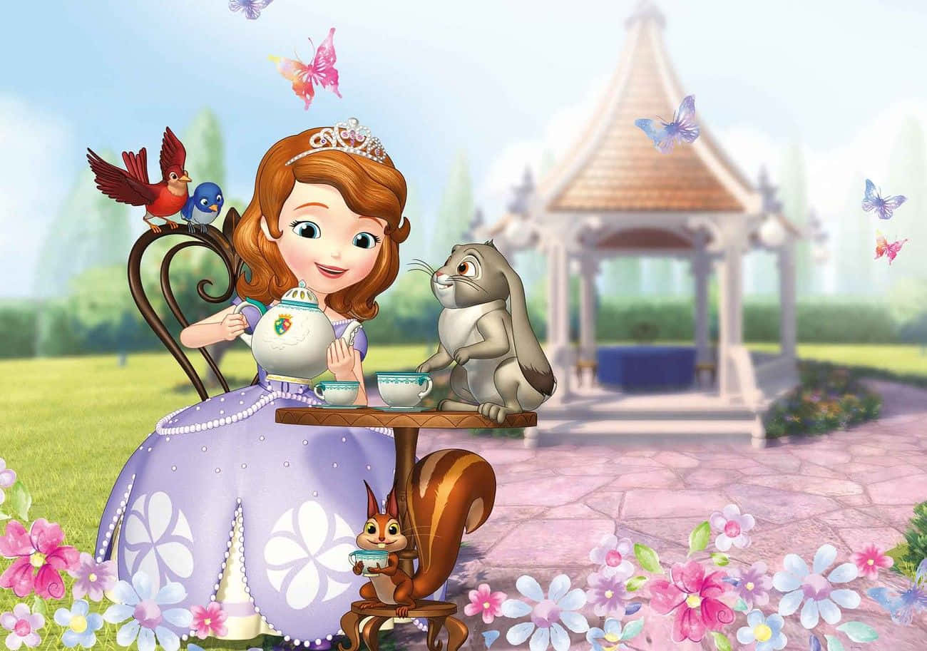 Sofia The First Spreading Joy And Kindness Everywhere She Goes! Background