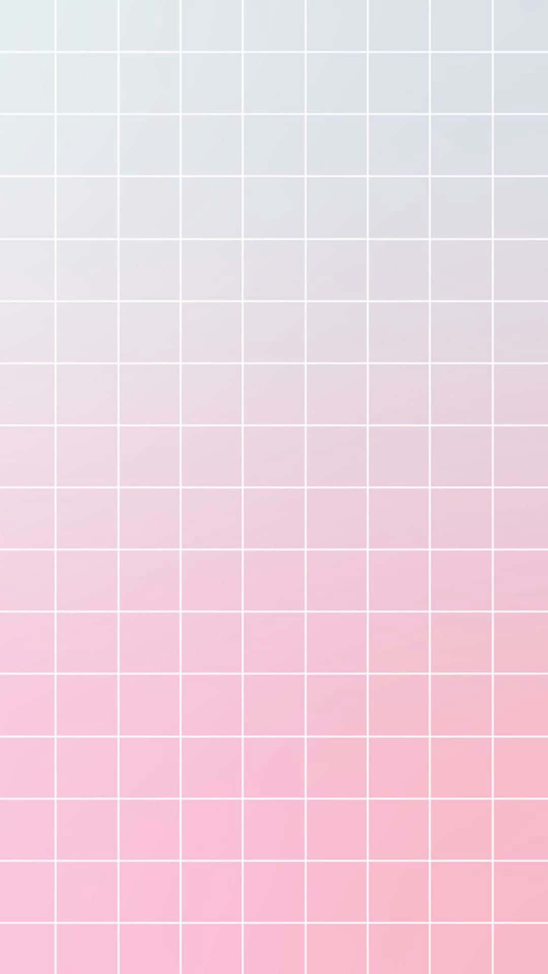 Soft And Dreamy Pastel Grid Evoking Feelings Of Peace Background
