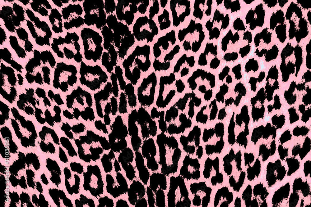 Soft And Sophisticated, The Pink Leopard Print Creates An Eye-catching Look. Background