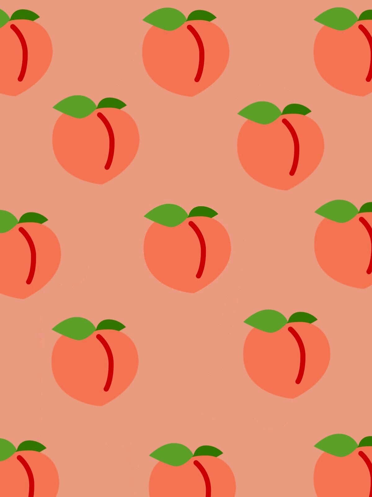 Soft And Sweet Vintage Peach Background