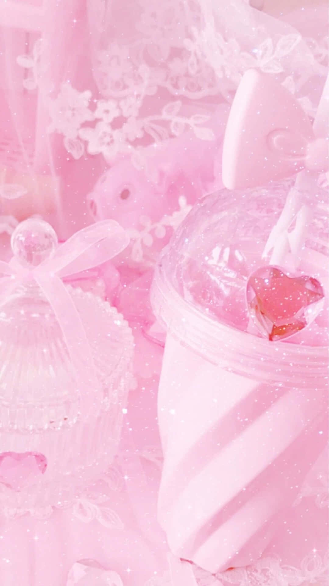 Soft, Calming Tones Of Pink Evoke A Sense Of Joy. Background