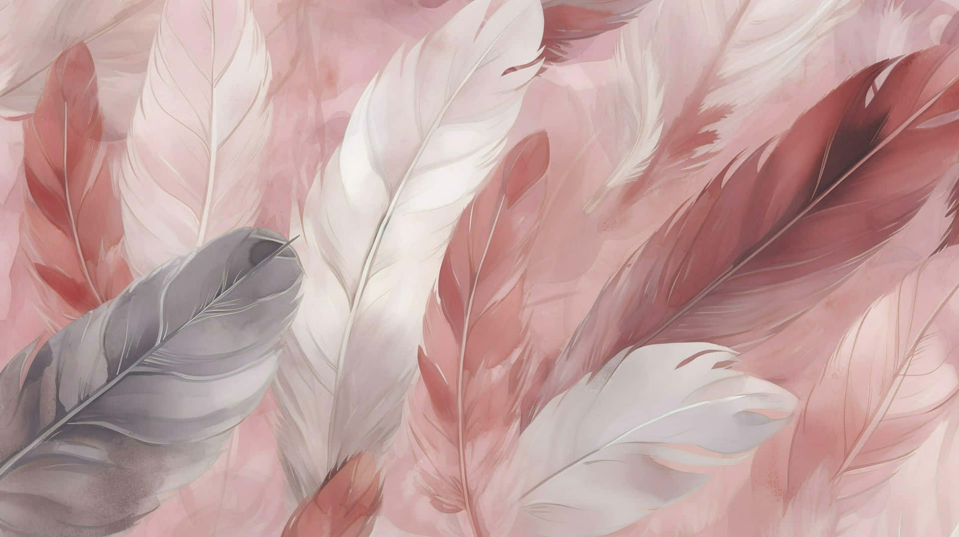 Soft Feather Texture Background