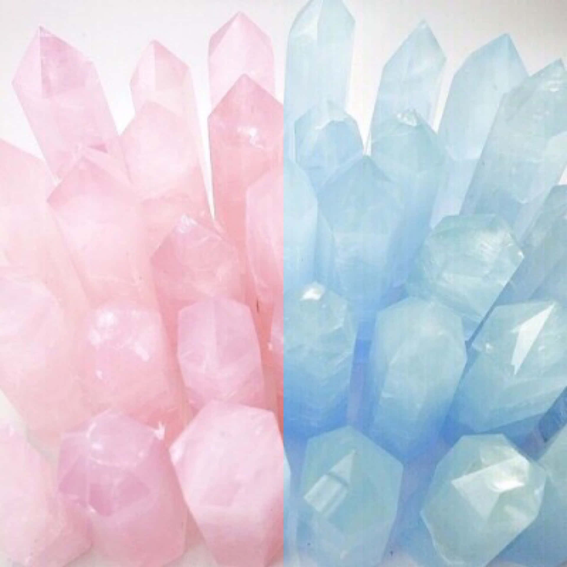 Soft Hues Of Pink And Blue Bring A Peaceful Atmosphere. Background