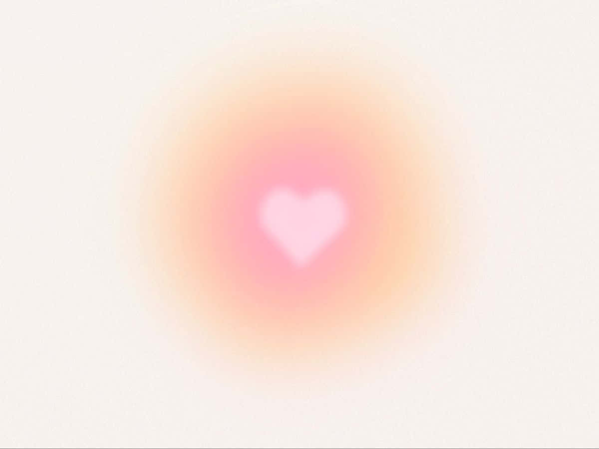Soft Pink Heart Blur Background Background