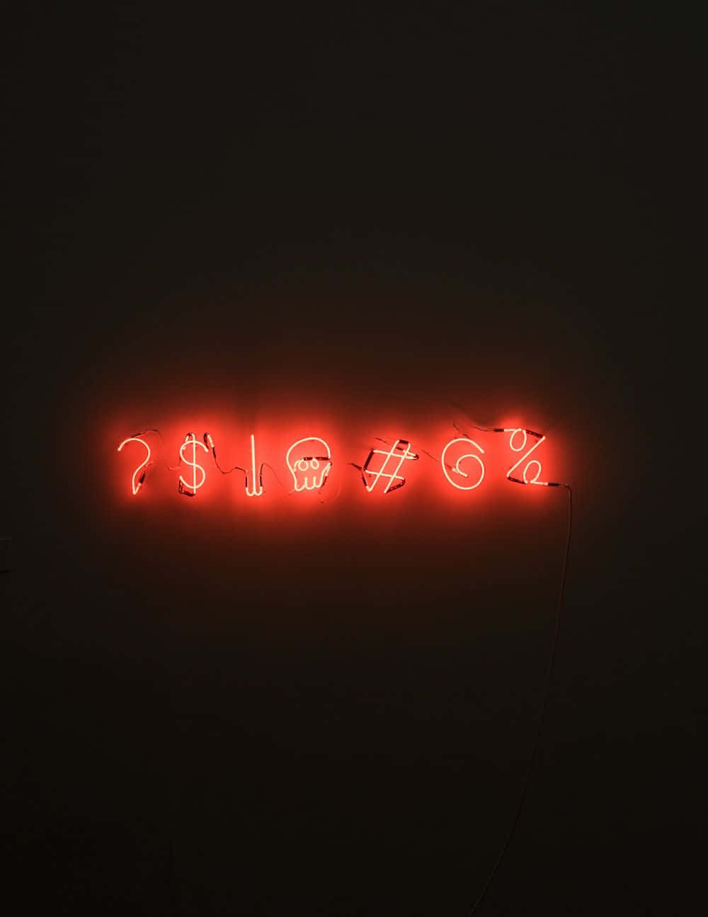 Soft Red Glow Background