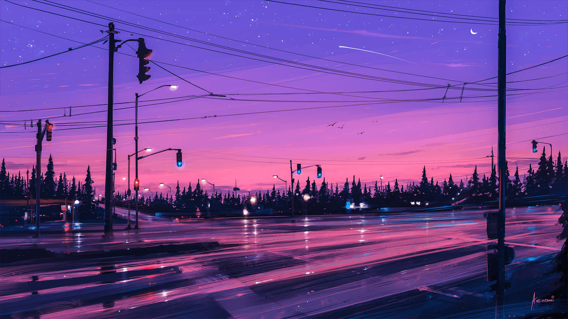 Soft, Subtle Pink & Purple Hues Background
