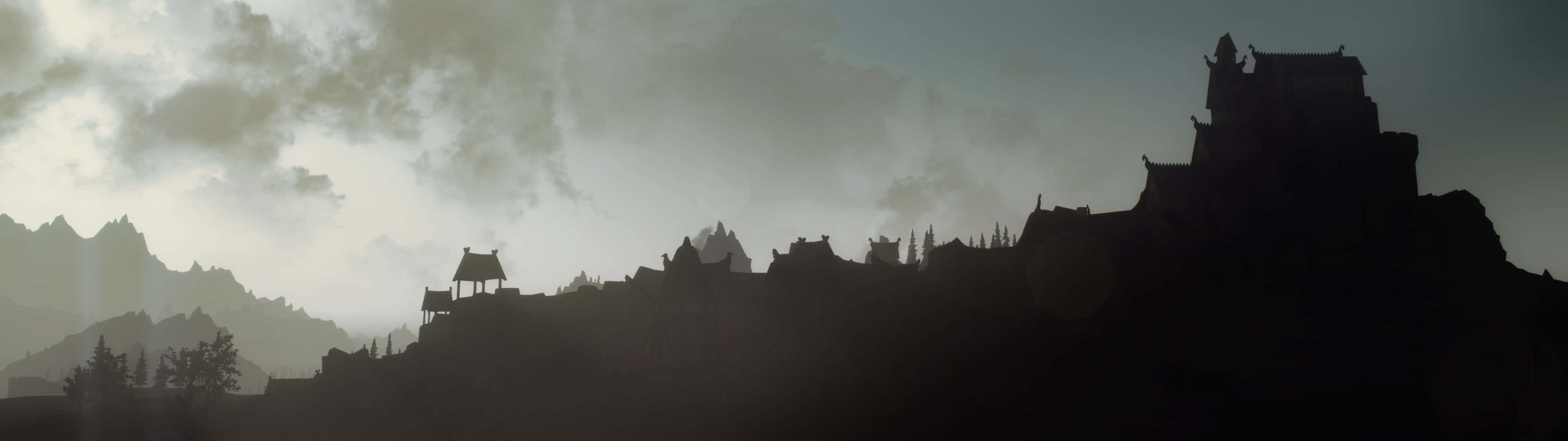 Soft Waves Of Fantasy Background