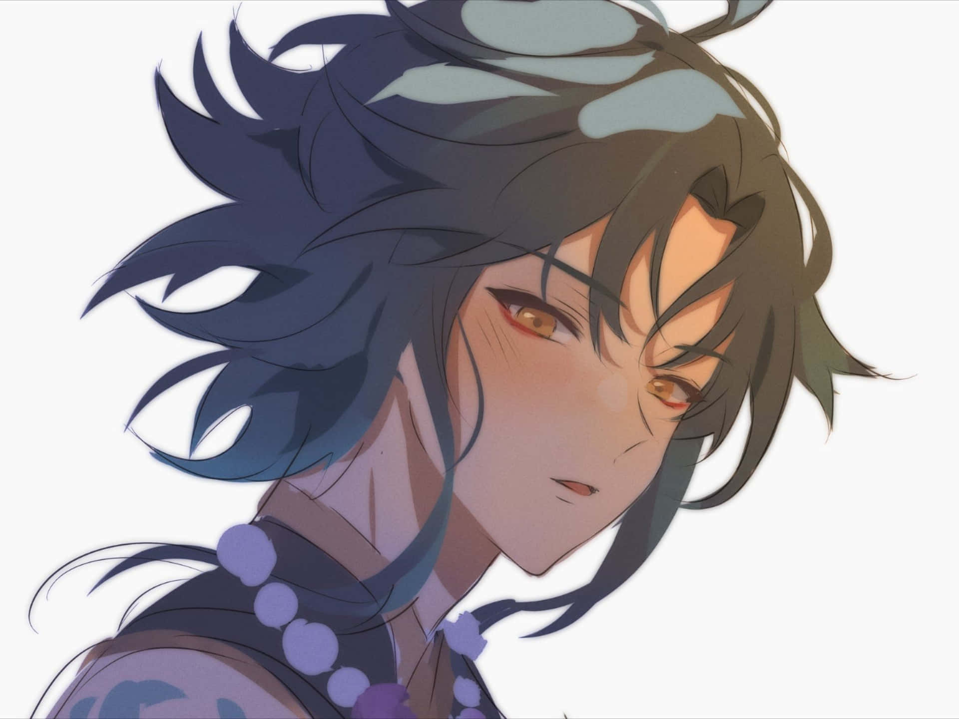 Soft Xiao Pfp Background