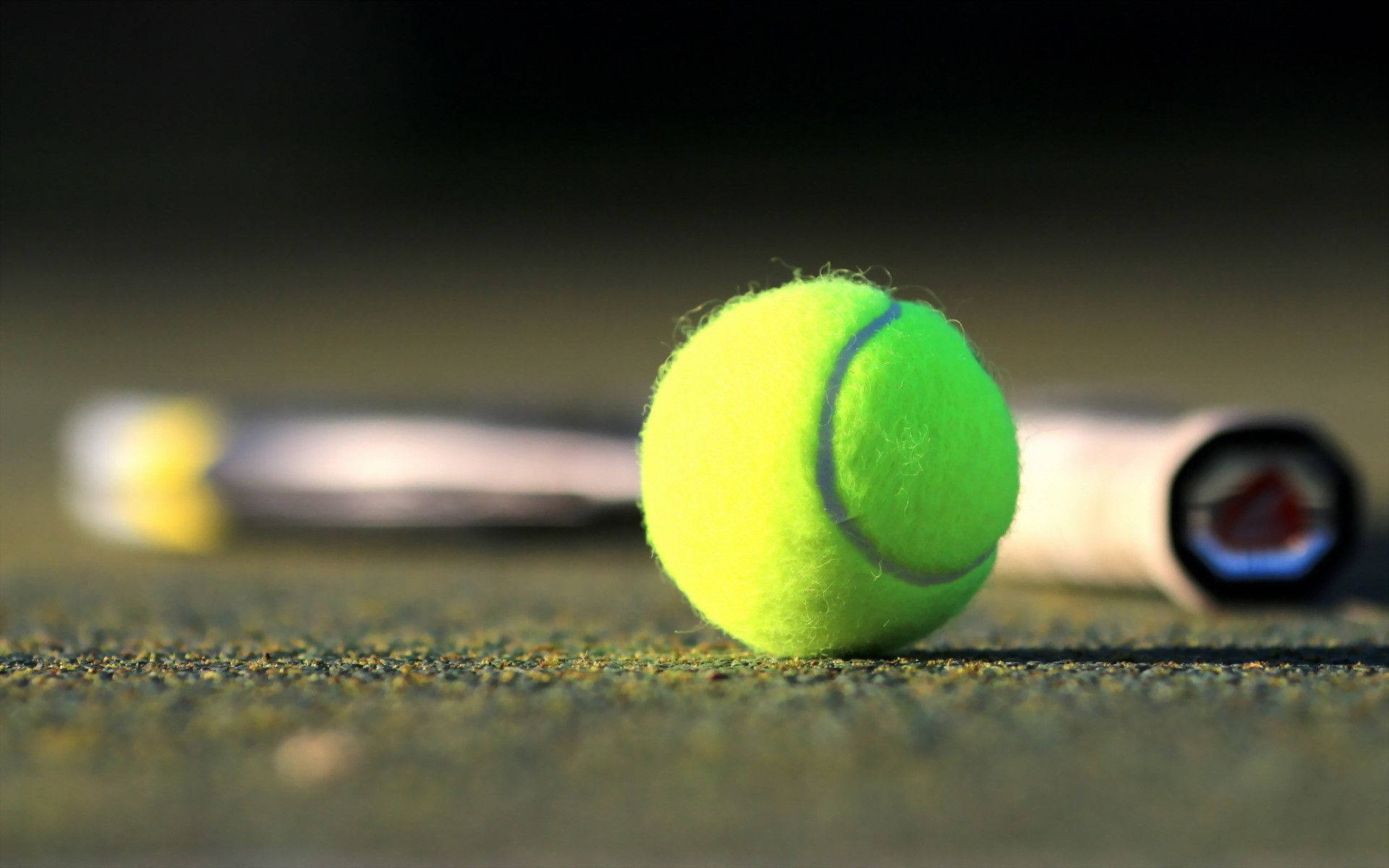 Softball Close Up Macro Photography Background