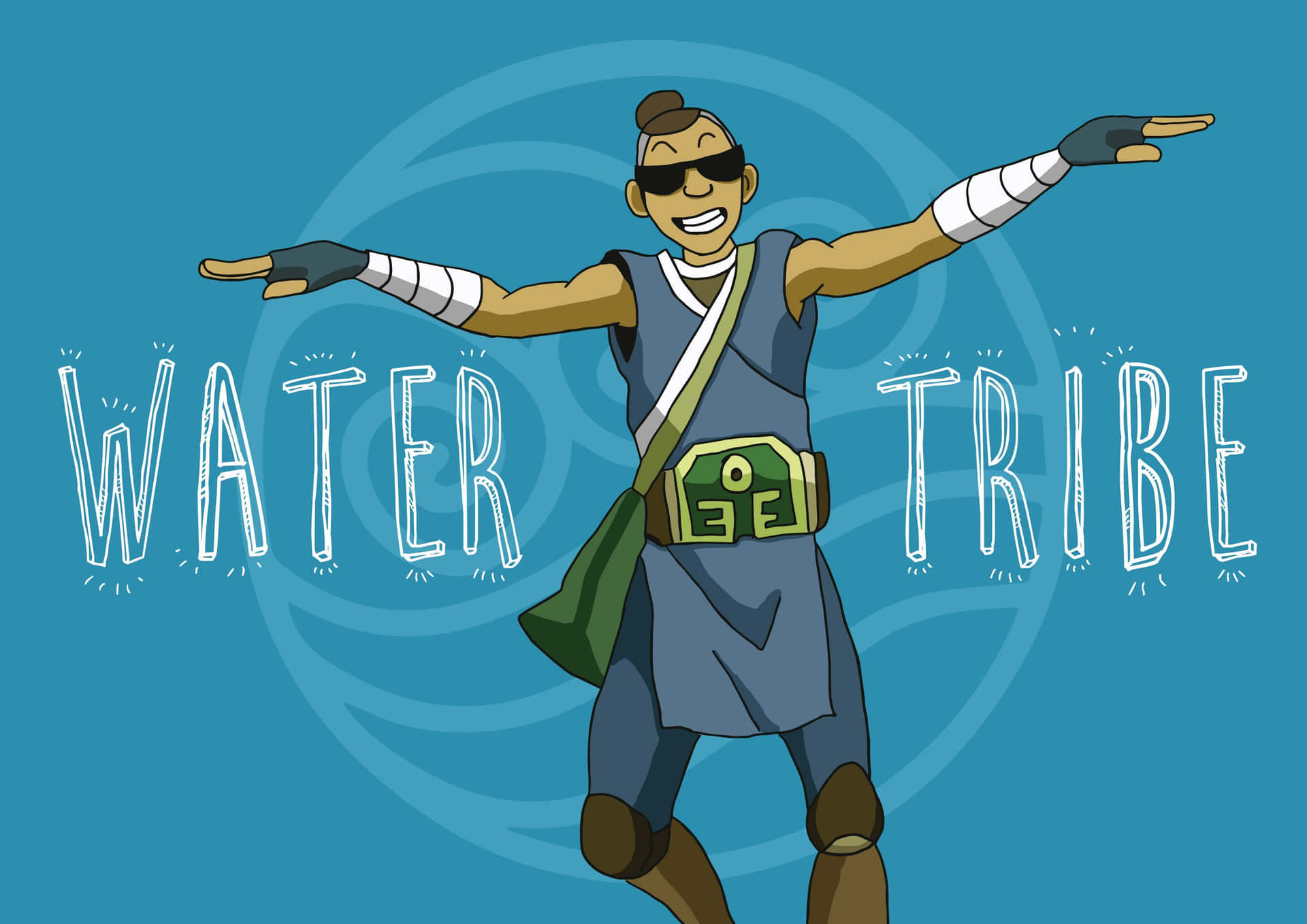 Sokka Fan Artwork Background