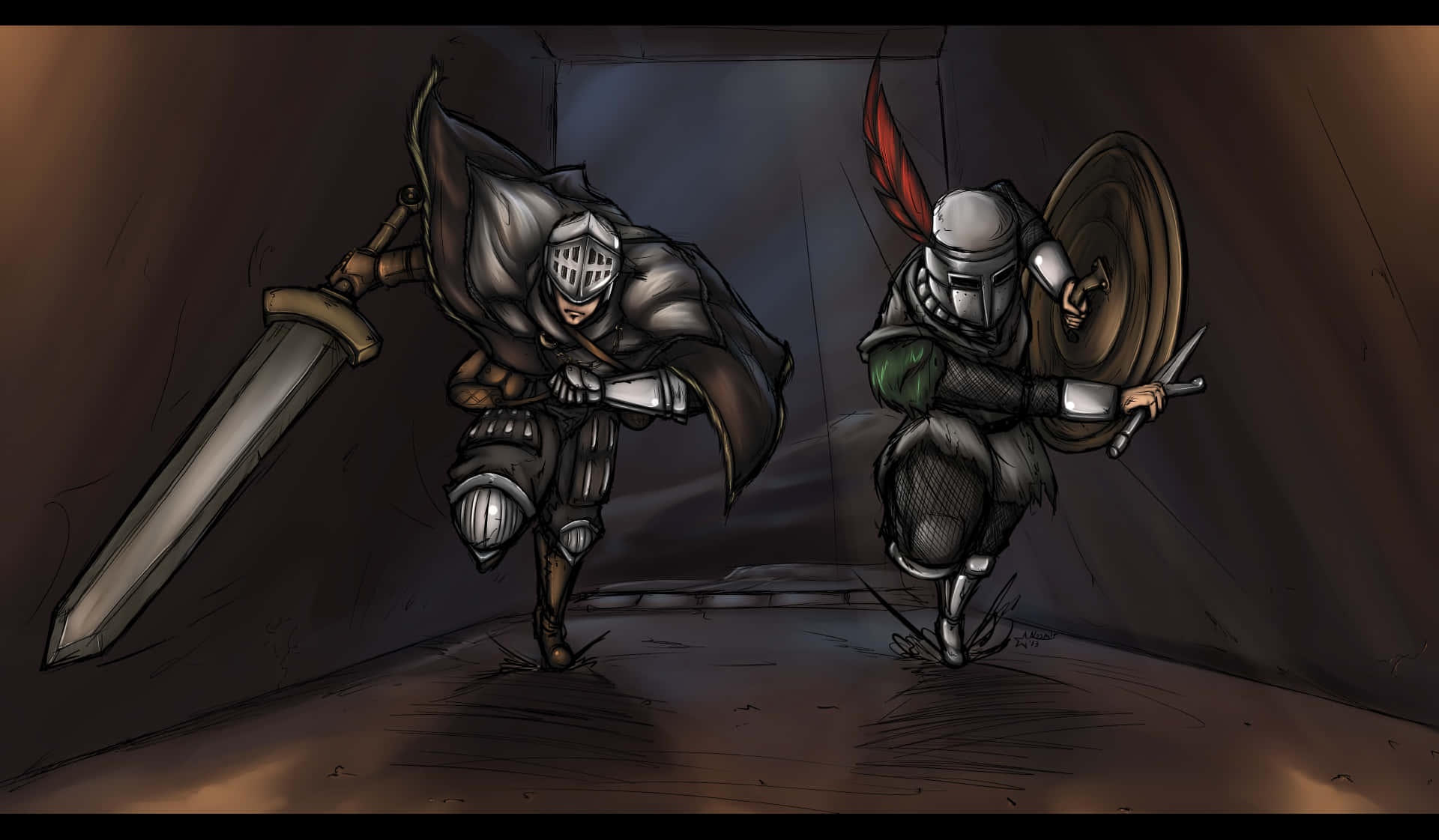 Solaire Of Astora Brings Light To The Dark Souls Background