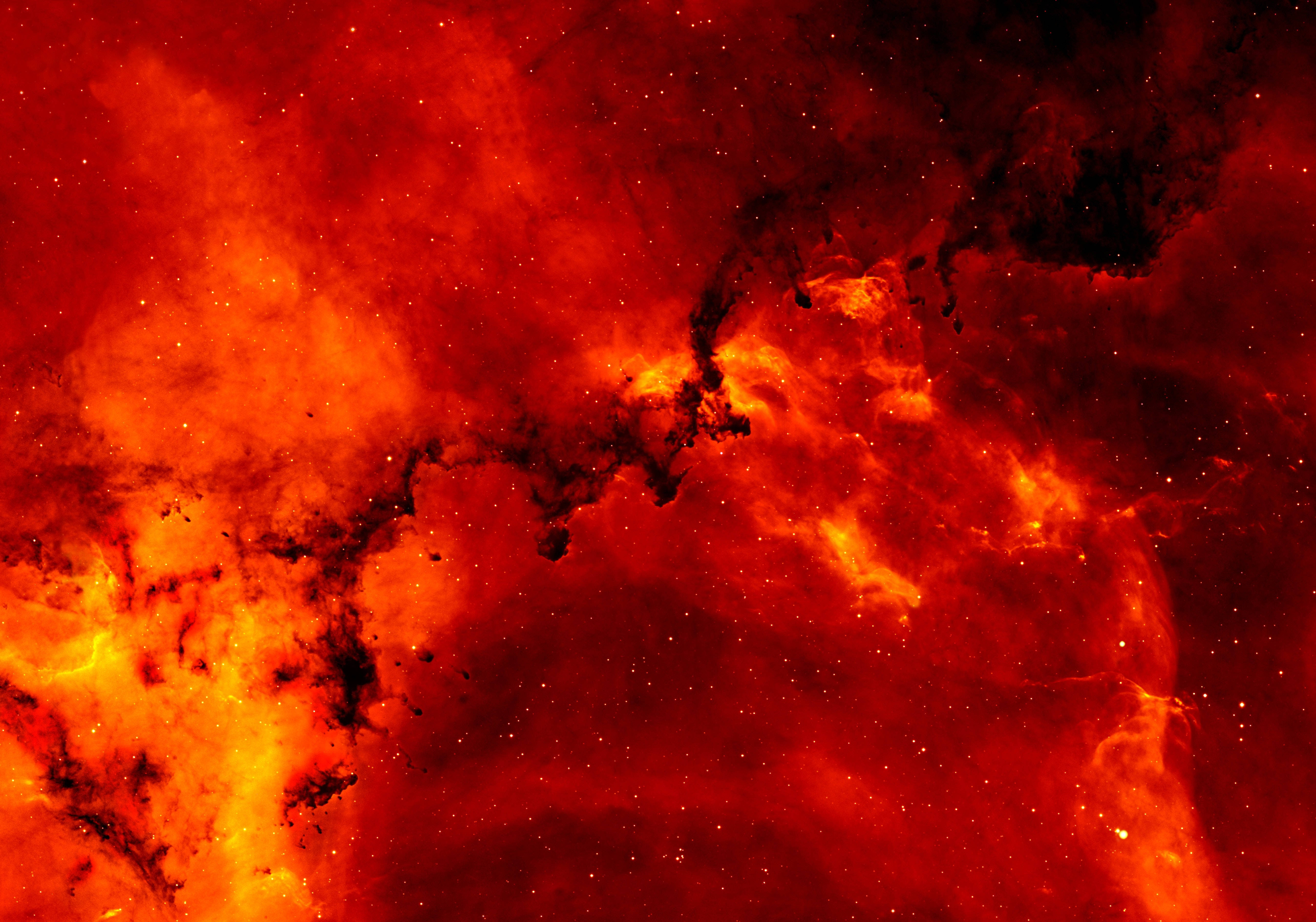 Solar Flares Bursting From A Vibrant Galactic Canvas Background