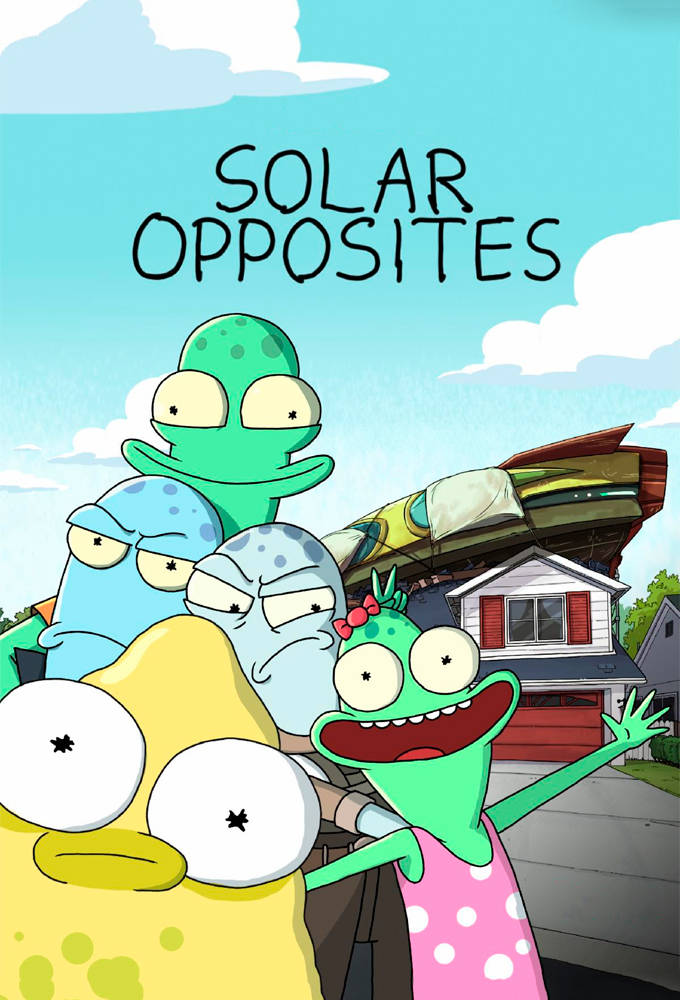 Solar Opposites Characters With Logo