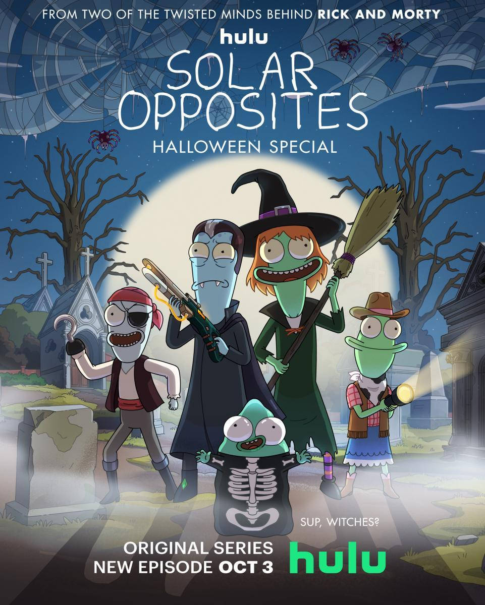 Solar Opposites Halloween Special Poster Background